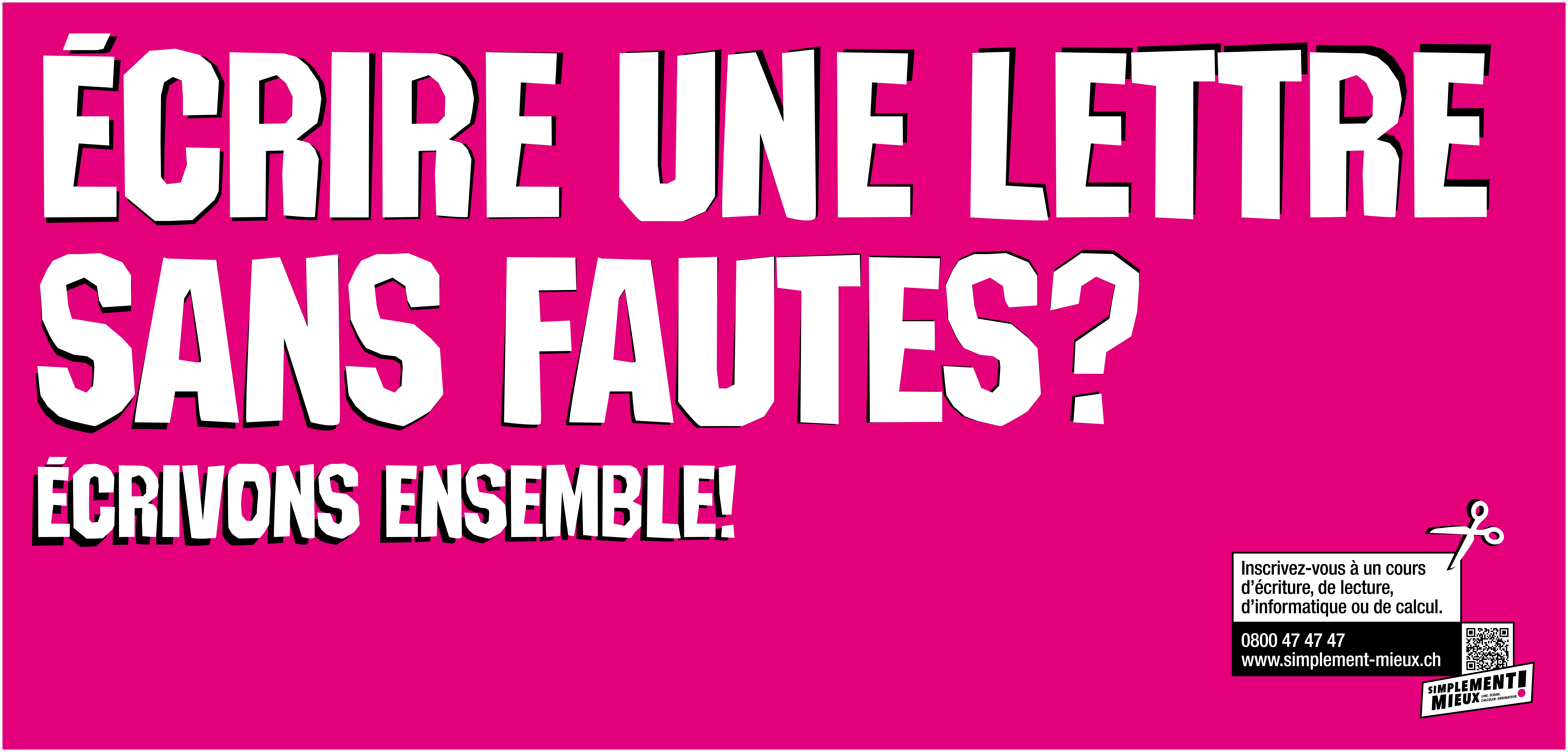 Affiches F12 Écrire