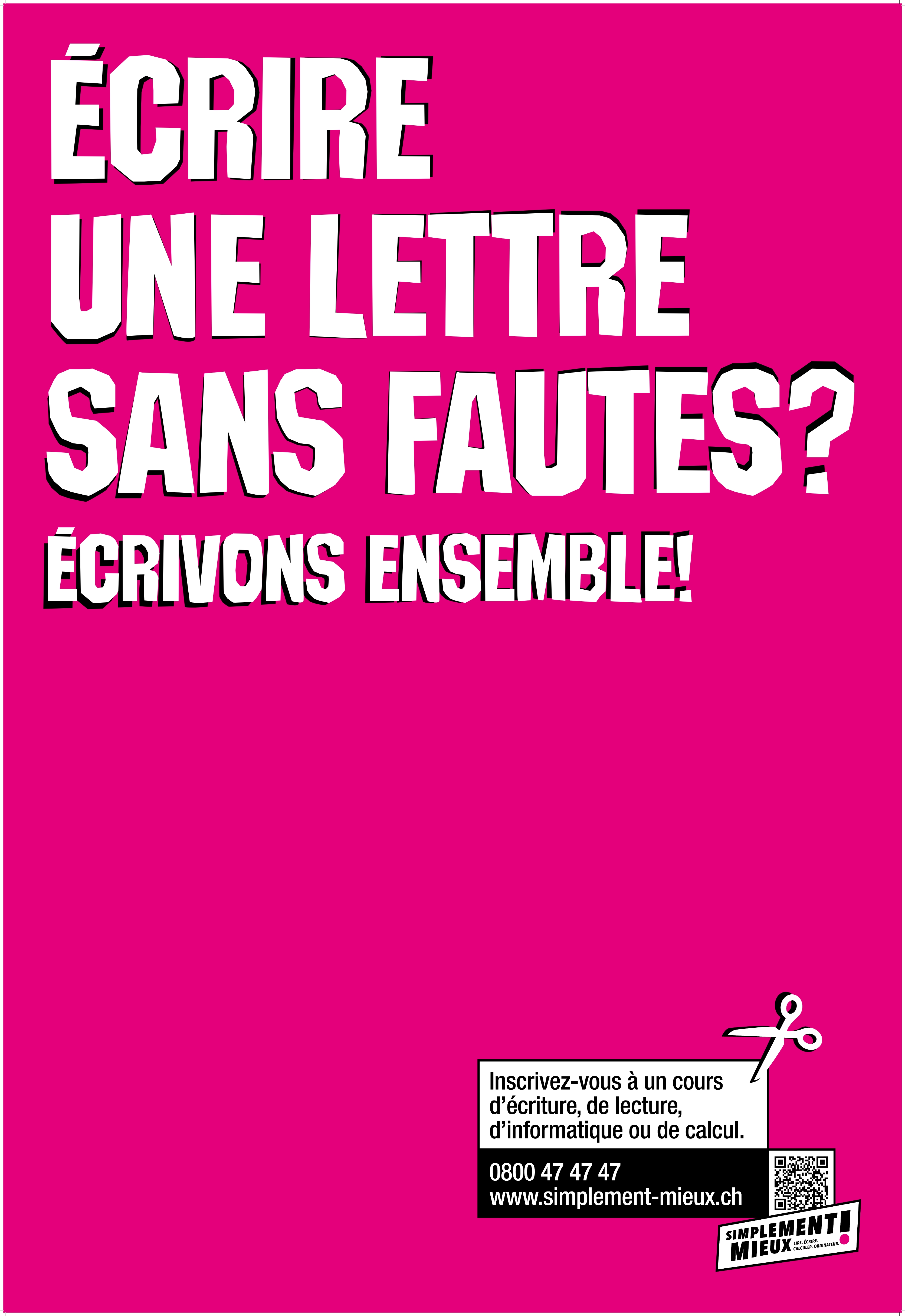 Affiches F200 Écrire