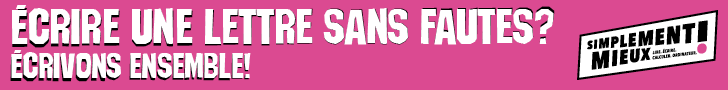 Banner Leaderboard Écrire
