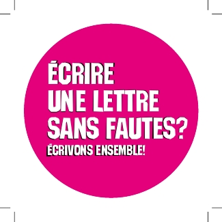 Sous-verre 9x9 Écrire