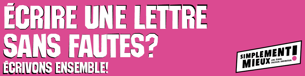 Banner Wideboard Écrire